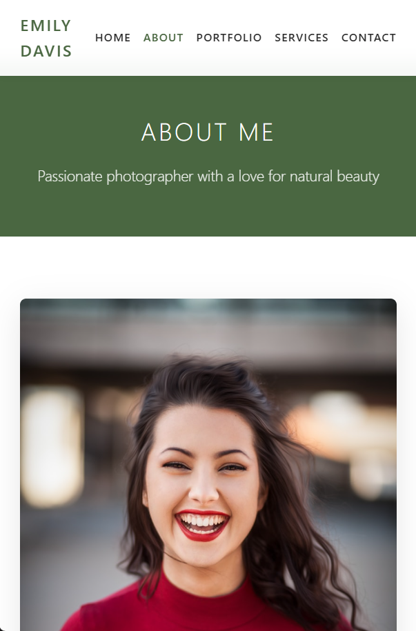Vista mobile responsive